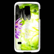 Coque Samsung Galaxy S5 Mini Fleur de lotus
