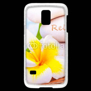 Coque Samsung Galaxy S5 Mini Fleurs relax