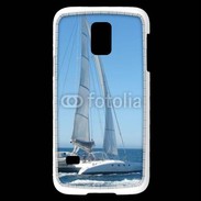 Coque Samsung Galaxy S5 Mini Catamaran en mer