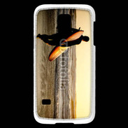 Coque Samsung Galaxy S5 Mini Surf soleil couchant