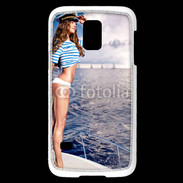 Coque Samsung Galaxy S5 Mini Commandant de yacht