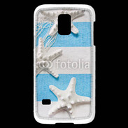 Coque Samsung Galaxy S5 Mini La mer en bleu et blanc