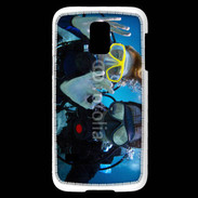 Coque Samsung Galaxy S5 Mini Couple de plongeurs