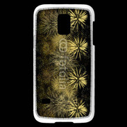 Coque Samsung Galaxy S5 Mini Feu d'artifice or