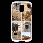 Coque Samsung Galaxy S5 Mini Les animaux de la savane