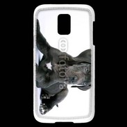 Coque Samsung Galaxy S5 Mini Dogue allemand noir