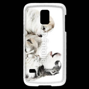 Coque Samsung Galaxy S5 Mini Trio de chiots