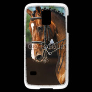 Coque Samsung Galaxy S5 Mini Dressage cheval 1