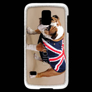 Coque Samsung Galaxy S5 Mini Bulldog anglais en tenue