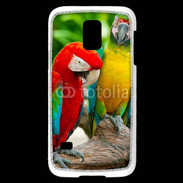 Coque Samsung Galaxy S5 Mini Couple de perroquets