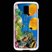 Coque Samsung Galaxy S5 Mini Poisson jaune