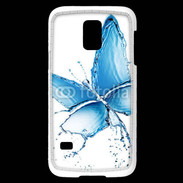 Coque Samsung Galaxy S5 Mini Papillon en eau