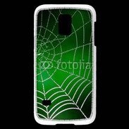 Coque Samsung Galaxy S5 Mini Toile d'araignée verte