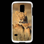 Coque Samsung Galaxy S5 Mini Lionne et ses petits