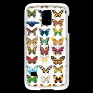 Coque Samsung Galaxy S5 Mini Tableau de papillons