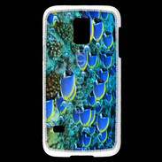 Coque Samsung Galaxy S5 Mini Banc de poissons bleus