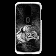 Coque Samsung Galaxy S5 Mini Tigre du Bengale en noir et blanc