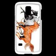 Coque Samsung Galaxy S5 Mini Trio de chevaux