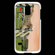 Coque Samsung Galaxy S5 Mini Agility Golden retriever