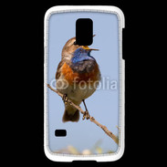 Coque Samsung Galaxy S5 Mini Oiseau bleu