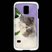 Coque Samsung Galaxy S5 Mini Chat persan 1
