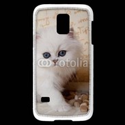 Coque Samsung Galaxy S5 Mini Adorable chaton persan 2