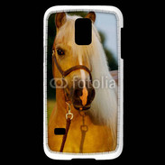Coque Samsung Galaxy S5 Mini Portrait de cheval 1
