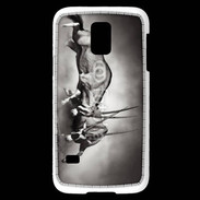 Coque Samsung Galaxy S5 Mini Combat d'animaux sauvages