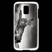 Coque Samsung Galaxy S5 Mini Lionne sur une dune