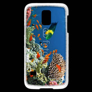 Coque Samsung Galaxy S5 Mini Poissons tropicaux et coraux 5