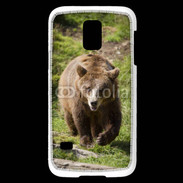 Coque Samsung Galaxy S5 Mini Ours brun en ballade