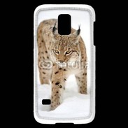 Coque Samsung Galaxy S5 Mini Lynx des neiges
