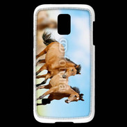 Coque Samsung Galaxy S5 Mini Course de chevaux