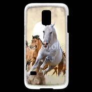 Coque Samsung Galaxy S5 Mini Course de chevaux 2