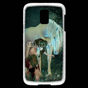 Coque Samsung Galaxy S5 Mini Licorne
