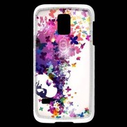 Coque Samsung Galaxy S5 Mini Cheveux de papillons