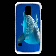 Coque Samsung Galaxy S5 Mini Portrait de dauphin 5
