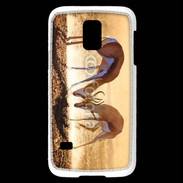 Coque Samsung Galaxy S5 Mini Duel de springbok
