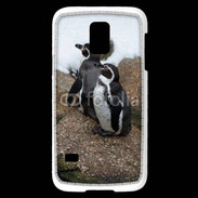 Coque Samsung Galaxy S5 Mini 2 pingouins