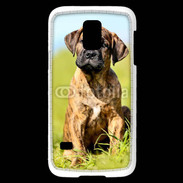 Coque Samsung Galaxy S5 Mini Portrait d'un mastiff