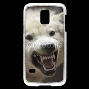 Coque Samsung Galaxy S5 Mini Attention au loup