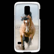 Coque Samsung Galaxy S5 Mini Portrait de cheval 55