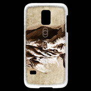 Coque Samsung Galaxy S5 Mini Taureau en dessin