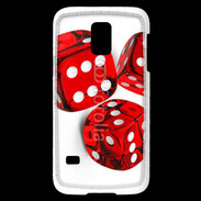 Coque Samsung Galaxy S5 Mini Jeu de dés rouges