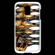 Coque Samsung Galaxy S5 Mini Quille de bowling dorée