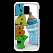 Coque Samsung Galaxy S5 Mini Biberon bébé