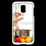 Coque Samsung Galaxy S5 Mini Bébé chef cuisinier