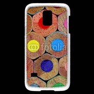 Coque Samsung Galaxy S5 Mini Art crayon de couleur