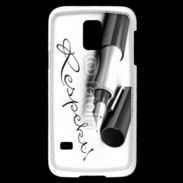 Coque Samsung Galaxy S5 Mini Respect en écriture