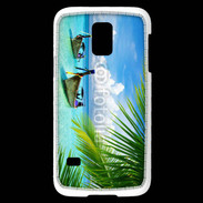 Coque Samsung Galaxy S5 Mini Plage tropicale